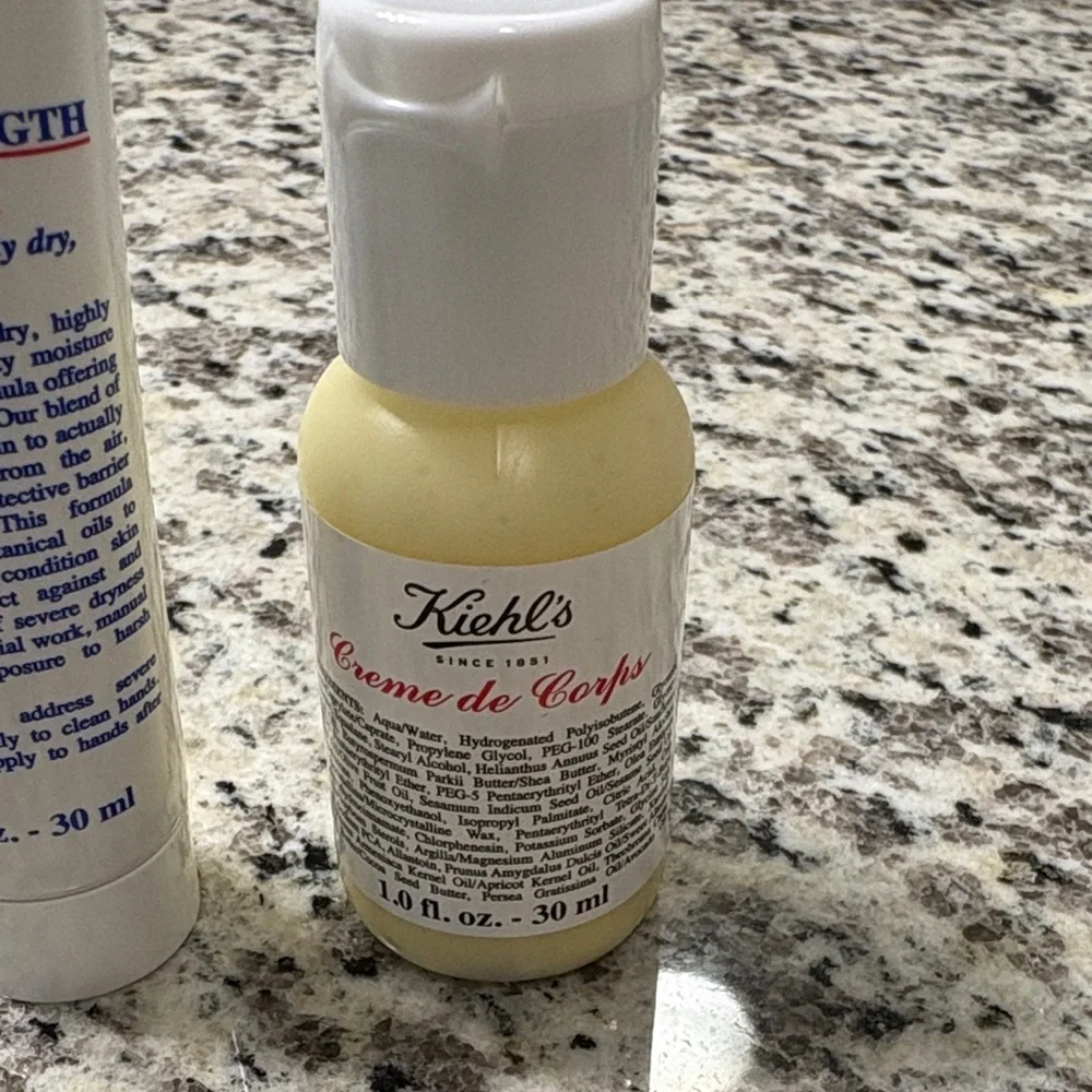 New Kiehl's Ultimate Strength Hand Salve and Creme de Corps